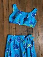 Load image into Gallery viewer, vintage 1960s fruit two piece set