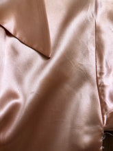Load image into Gallery viewer, vintage 1940s pink satin dress