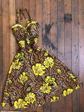 Load image into Gallery viewer, vintage 1950s De Weese sun dress