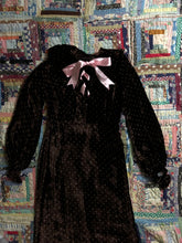 Load image into Gallery viewer, vintage 1930s silk velvet dress