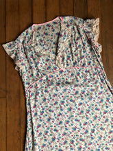 Load image into Gallery viewer, vintage 1930s floral dress {1X}