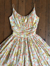 Load image into Gallery viewer, vintage 1950s Jerry Gilden sun dress {xxs}