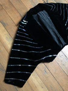 vintage 1950s sequin jacket