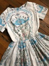 Load image into Gallery viewer, vintage 1960s Rococo romantic dress
