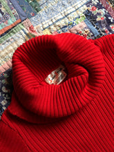 Load image into Gallery viewer, vintage 1950s Susan Small red knit dress
