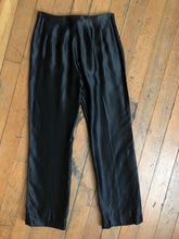Load image into Gallery viewer, vintage 1960s black pants {s}
