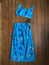 Load image into Gallery viewer, vintage 1960s fruit two piece set