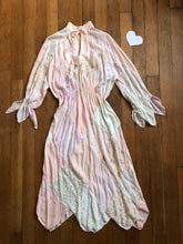 Load image into Gallery viewer, vintage 1970s patchwork dress