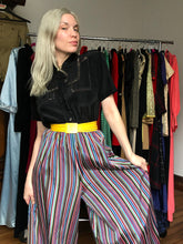 Load image into Gallery viewer, vintage 1950s striped pants {S}