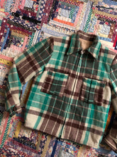 Load image into Gallery viewer, vintage 1940s plaid jacket