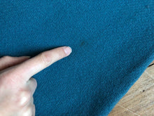 Load image into Gallery viewer, vintage 1940s blue wool skirt set with hat