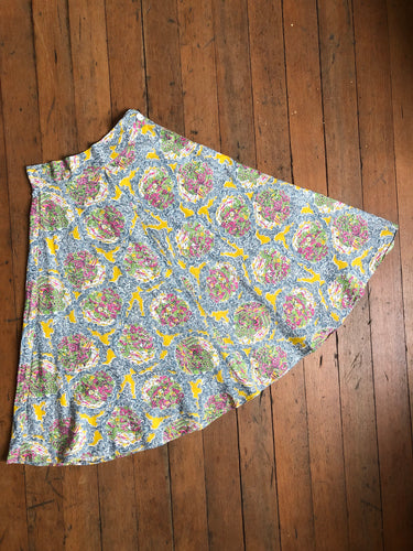 vintage 1950s novelty skirt {xs}