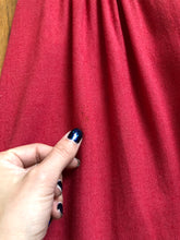 Load image into Gallery viewer, vintage 1940s pink wool novelty dress