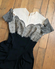 Load image into Gallery viewer, vintage 1940s Emma Domb evening gown