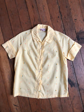 Load image into Gallery viewer, NOS vintage 1950s yellow top {xs}