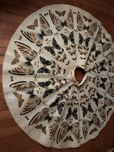 Load image into Gallery viewer, vintage 1950s novelty Butterfly insect circle skirt