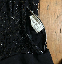 Load image into Gallery viewer, vintage 1940s Frank Starr sequin gown {m}