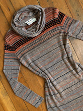 Load image into Gallery viewer, vintage 1970s knit turtleneck dress {m}