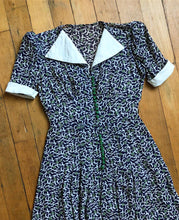 Load image into Gallery viewer, vintage 1930s two piece dress set