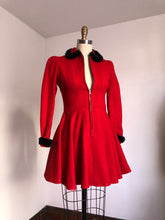 Load image into Gallery viewer, vintage 1940s skating dress {xs}