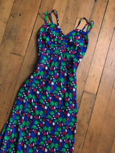 Load image into Gallery viewer, vintage 1930s novelty fruit &amp; veggie dress