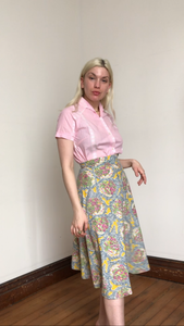 vintage 1950s novelty skirt {xs}