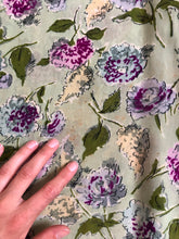 Load image into Gallery viewer, vintage 1930s floral rayon dress