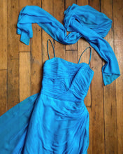 Load image into Gallery viewer, vintage 1960s Emma Domb chiffon gown