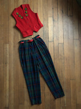 Load image into Gallery viewer, vintage 1950s LEVIS plaid pants