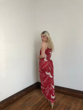 Load image into Gallery viewer, vintage 1980s shooting star flapper dress