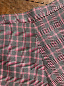 vintage 1940s plaid shorts {27W} as-is