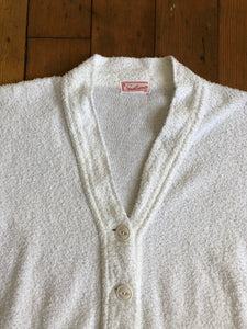 DEADSTOCK vintage 1940s terry cloth sweater