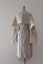 Load image into Gallery viewer, vintage 1950s Jerry Gilden cotton dress and shawl set