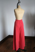 Load image into Gallery viewer, vintage 1970s Polka Dot pant set {s}