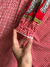 Load image into Gallery viewer, vintage 1960s novelty print John Wolf dog dress