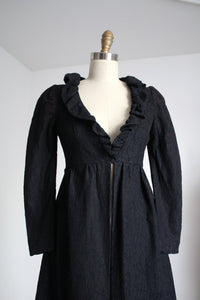vintage 1960s lace redingote {xxs}
