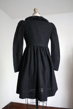Load image into Gallery viewer, vintage 1960s lace redingote {xxs}