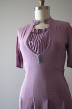 Load image into Gallery viewer, vintage 1940s CC41 rayon dress set