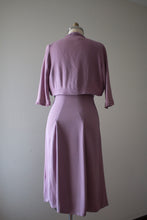 Load image into Gallery viewer, vintage 1940s CC41 rayon dress set