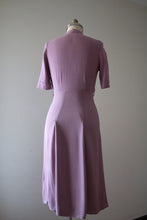 Load image into Gallery viewer, vintage 1940s CC41 rayon dress set