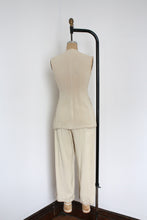 Load image into Gallery viewer, vintage 1940s linen pant set