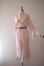 Load image into Gallery viewer, vintage 1970s patchwork dress