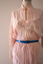 Load image into Gallery viewer, vintage 1970s patchwork dress