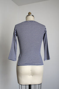 vintage 1970s striped shirt {XS-L}