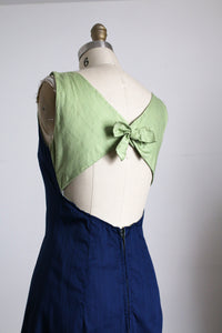 vintage 1960s backless dress {s}