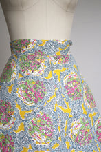 Load image into Gallery viewer, vintage 1950s novelty skirt {xs}