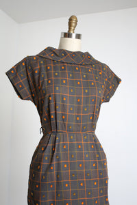 vintage 1950s cotton dress {s}