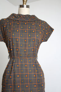 vintage 1950s cotton dress {s}