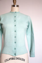 Load image into Gallery viewer, MARKED DOWN vintage 1940s blue cardigan {s-m}