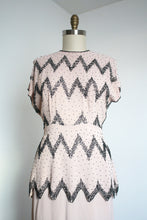 Load image into Gallery viewer, vintage 1940s beaded dress {m}